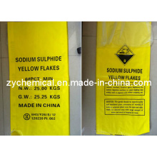 Na2s, Sulfure de Sodium, Fe 10 ~ 1500 Ppm, Utilisé dans l&#39;Industrie du Cuir